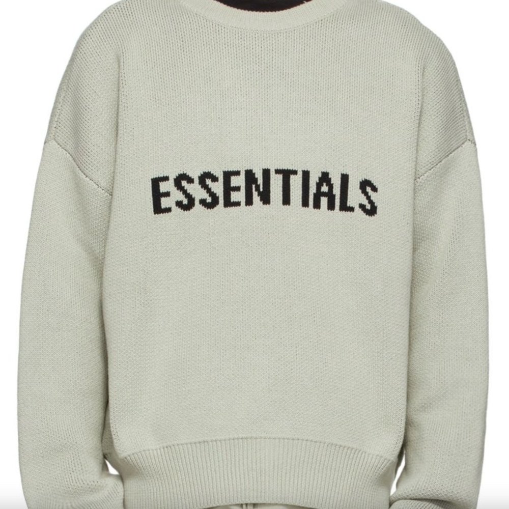 Fear of God Essentials SSENSE Exclusive Pullover Sweater